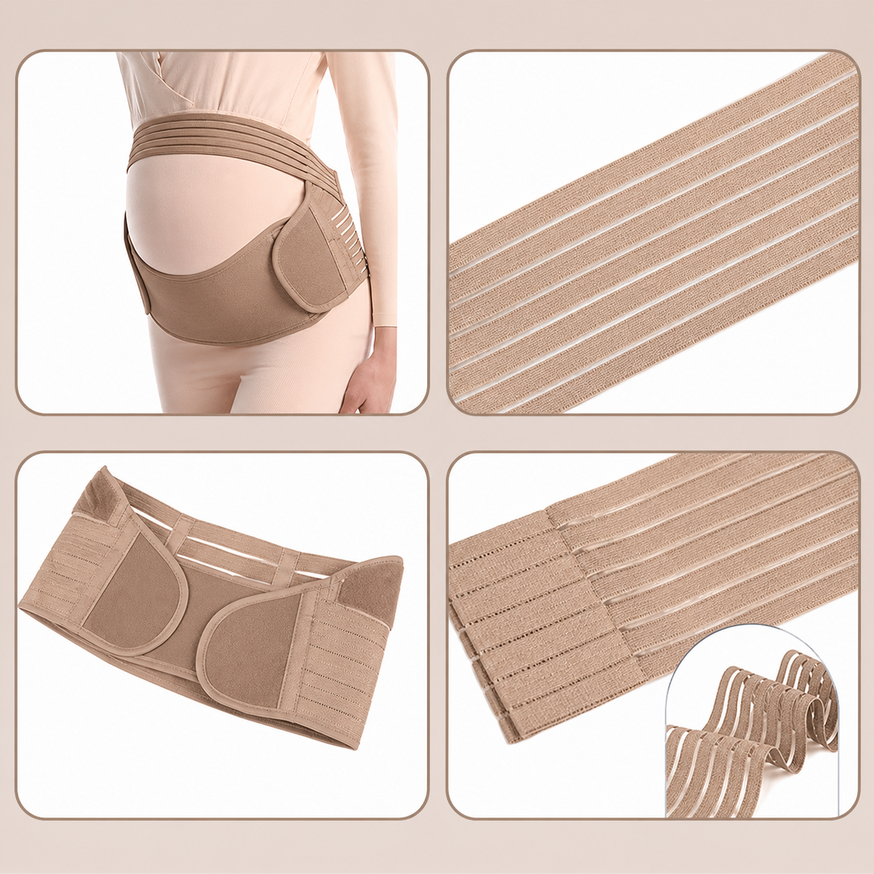 Adjustable Maternity Belt -  Comfortable and Flexible