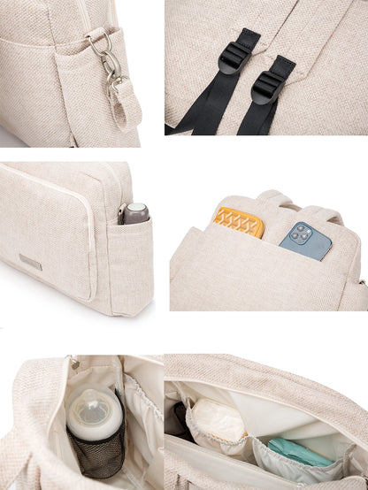 Ultimate Waterproof Diaper Backpack – Large Capacity Baby Travel Bag