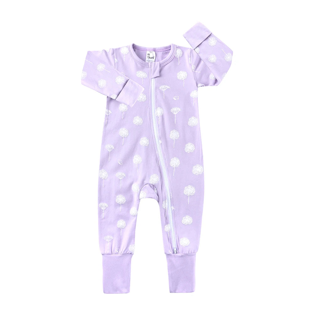 Baby Cotton Zip Romper