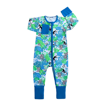 Baby Cotton Zip Romper