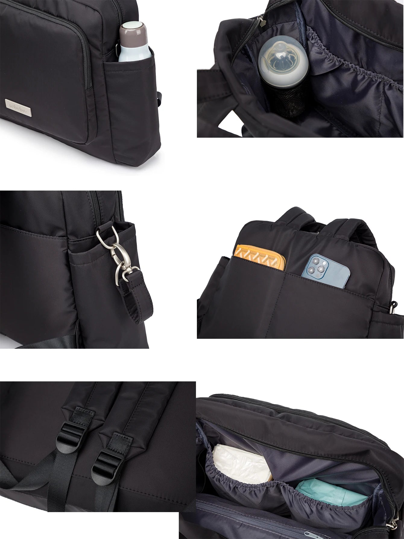 Ultimate Waterproof Diaper Backpack – Large Capacity Baby Travel Bag