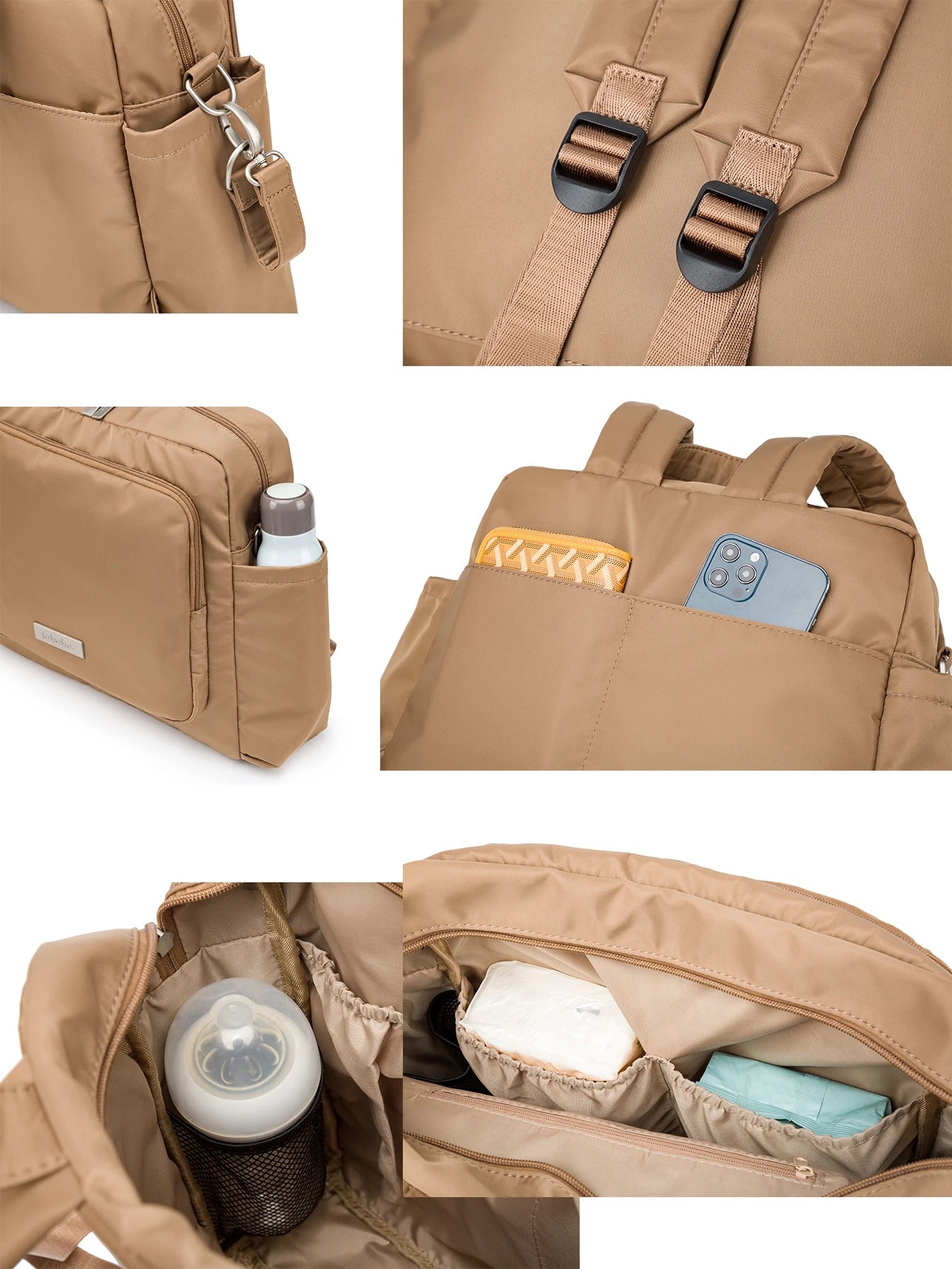 Ultimate Waterproof Diaper Backpack – Large Capacity Baby Travel Bag
