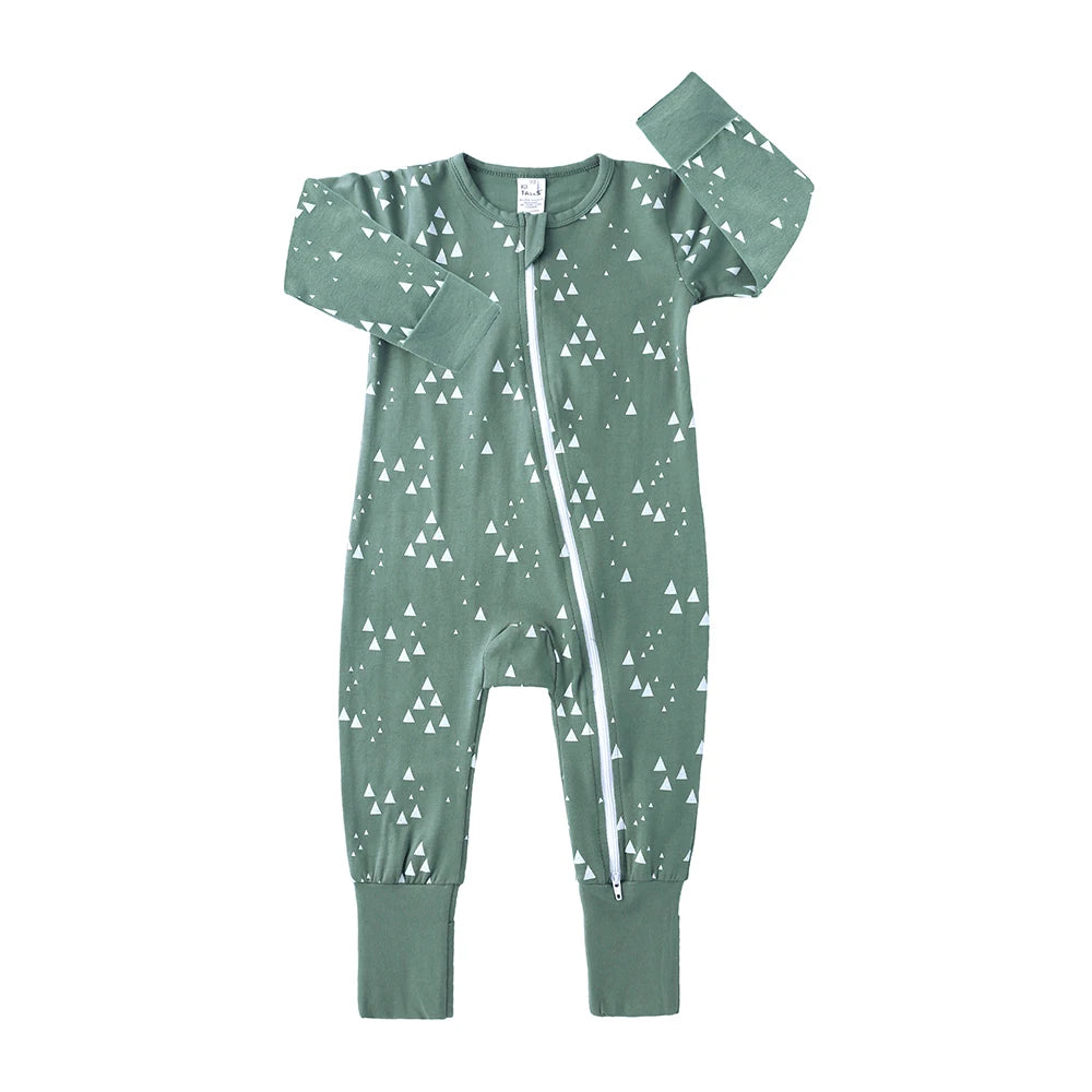 Baby Cotton Zip Romper