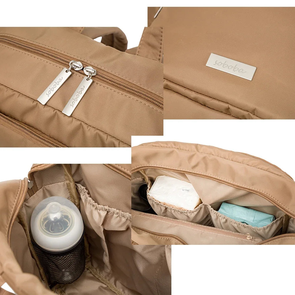 Ultimate Waterproof Diaper Backpack – Large Capacity Baby Travel Bag