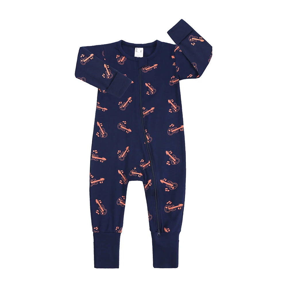 Baby Cotton Zip Romper