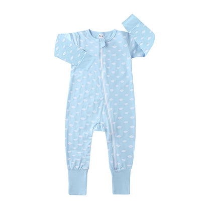Baby Cotton Zip Romper