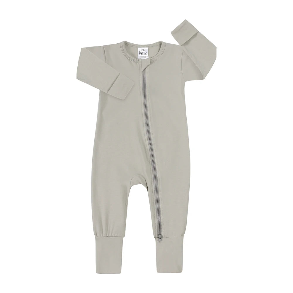 Baby Cotton Zip Romper