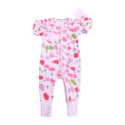 Baby Cotton Zip Romper