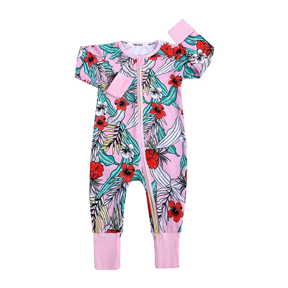 Baby Cotton Zip Romper