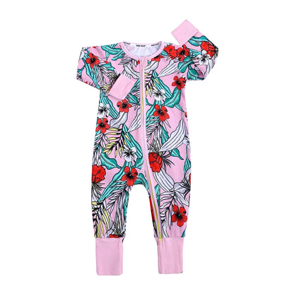 Baby Cotton Zip Romper
