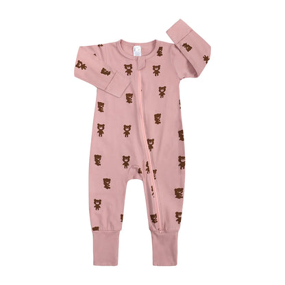 Baby Cotton Zip Romper