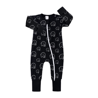 Baby Cotton Zip Romper