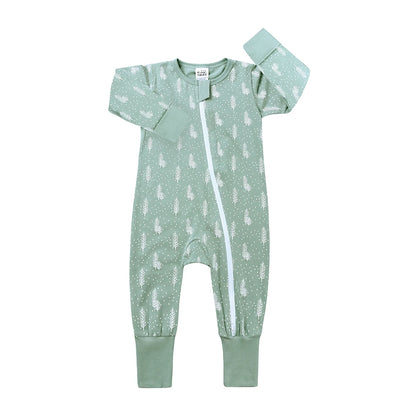 Baby Cotton Zip Romper