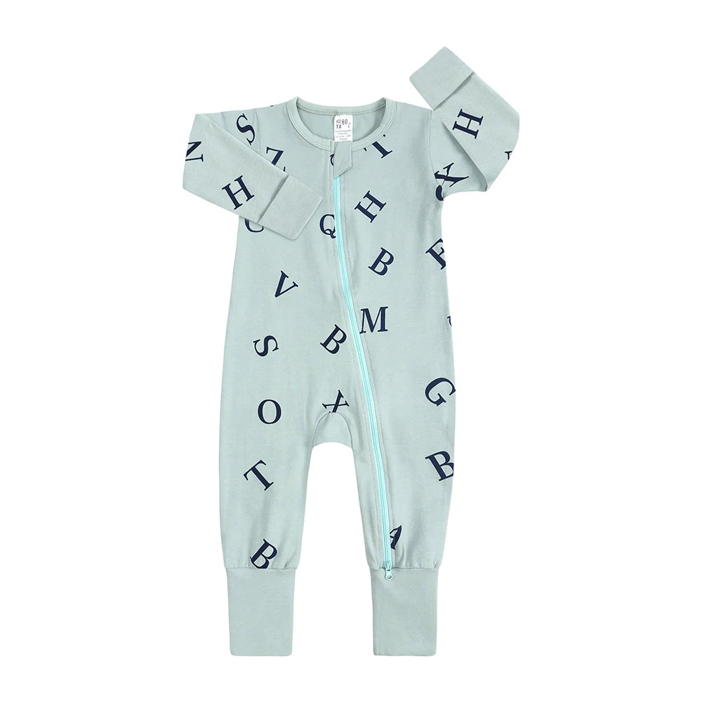 Baby Cotton Zip Romper