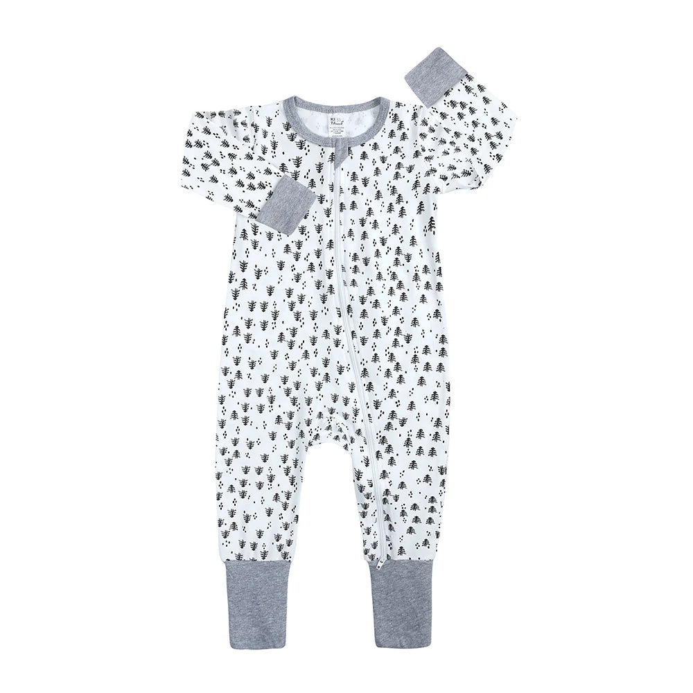 Baby Cotton Zip Romper