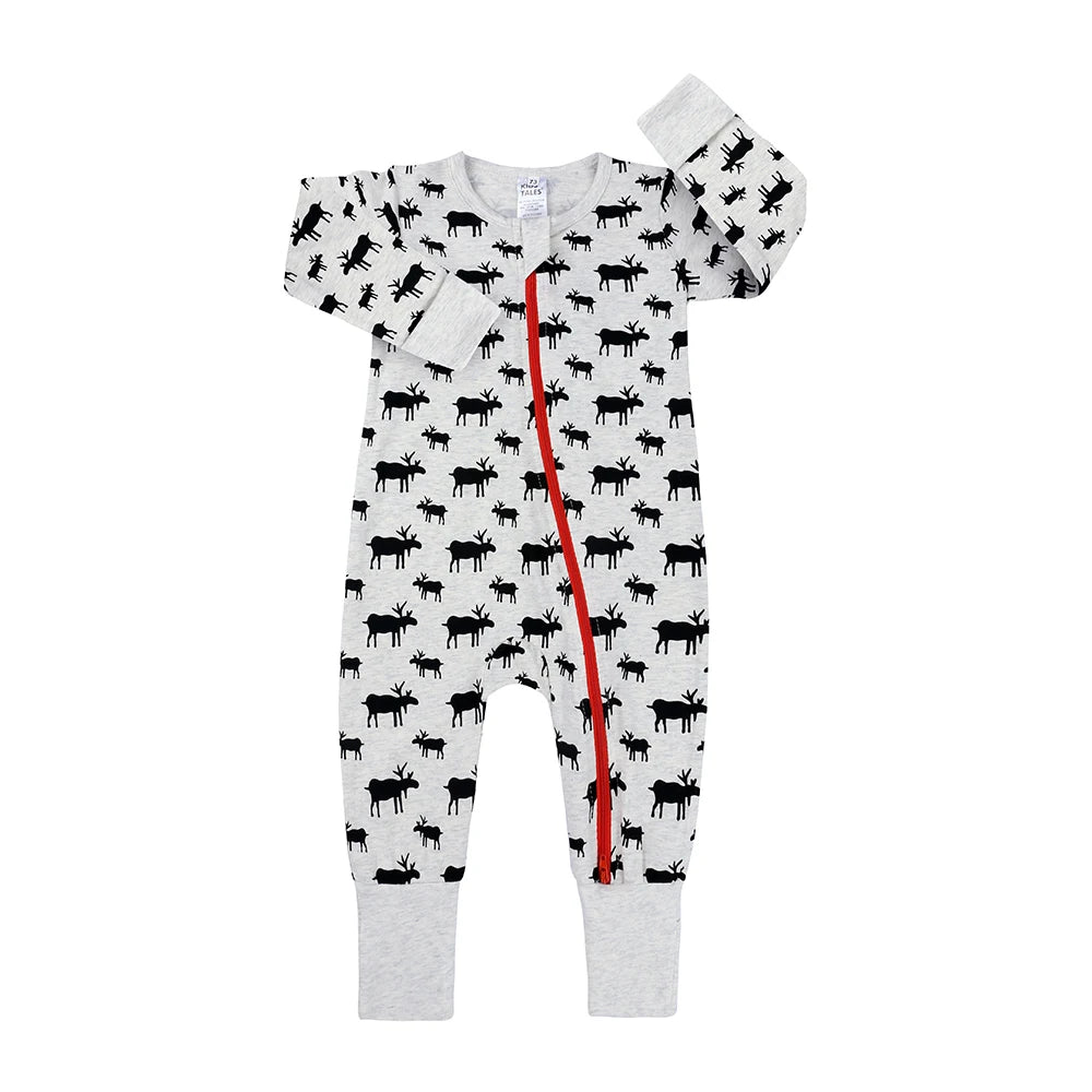 Baby Cotton Zip Romper