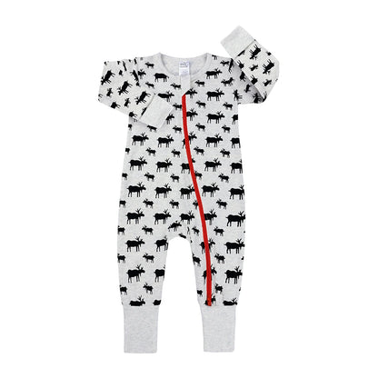 Baby Cotton Zip Romper