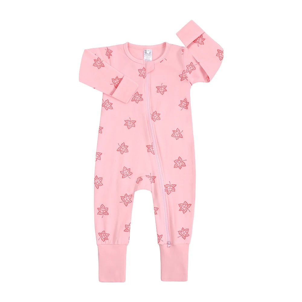 Baby Cotton Zip Romper