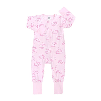Baby Cotton Zip Romper