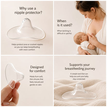 Silicone Breastfeeding Nipple Protectors